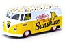 VW Type II (T1) Panel Van Mr.Men Little Miss Little Miss Sunshine (Diecast Car)
