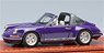 Singer 911 (964) Targa Purple (Diecast Car)