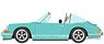 Singer 911 (964) Targa Mint Green (Diecast Car)