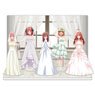 The Quintessential Quintuplets Acrylic Diorama B [Wedding Dress Ver.] (Anime Toy)