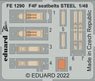 F4F Seatbelts Steel (for Eduard) (Plastic model)