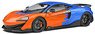 McLaren 600LT F1 Team Tribute Livery 2019 (Orange / Blue) (Diecast Car)