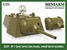KV-1 Early Turret (Two Masks, Metall Barrel) (for Zvezda/Tamiya/Trumpeter) (Plastic model)