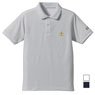 Mobile Suit Gundam E.F.S.F. Embroidery Polo-Shirt White M (Anime Toy)