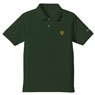 機動戦士ガンダム ジオン地球方面軍 刺繍ポロシャツ BRITISH GREEN L (キャラクターグッズ)