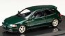 Honda CIVIC (EG6) SiR-S Roseanne Green Pearl w/Engine Display Model (Diecast Car)