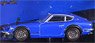 Nissan Fairlady Z (S30) Blue with Carbon Hood (Diecast Car)
