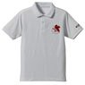 EVANGELION NERV 刺繍ポロシャツ WHITE XL (キャラクターグッズ)