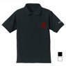Evangelion NERV Embroidery Polo-Shirt Black S (Anime Toy)