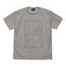 Ultra Seven Alien Metron Illust Touch T-Shirt Light Gray XL (Anime Toy)