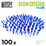 Blue Resin Crystals - Small (Material)
