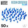 Blue Resin Crystals - Medium (Material)