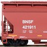 094 00 761 (N) 3-Bay Covered Hopper, w/Elongated Hatches BNSF (RD# BNSF 421911) (Model Train)