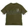 Attack on Titan Survey Corps Big Silhouette T-Shirt Moss XL (Anime Toy)