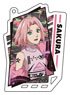 [NARUTO] [Vol.2] [Especially Illustrated] Acrylic Key Ring (3) Sakura Haruno (Anime Toy)