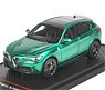 Alfa Romeo Stelvio Quadrifoglio 2021 Verde Montreal (ミニカー)