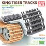 King Tiger Tracks Initial Type Pattern 2 (Plastic model)