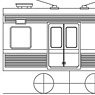 1/80(HO) Bureau of Transportation Tokyo Type 10-000 Additional Four Set (M1x2 + M2 + M2`) (Add-On 4-Car Set) (Unassembled Kit) (Model Train)