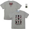 Luminous Witches Luminous Witches T-Shirt Mix Gray S (Anime Toy)