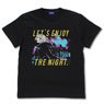 Call of the Night Neon City & Nazuna T-Shirt Black S (Anime Toy)