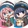 Trading Can Badge Laid-Back Camp Season 2 Gyugyutto (Set of 6) (Anime Toy)