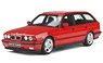 BMW E34 ツーリング M5 (レッド) (ミニカー)