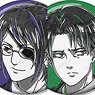 Attack on Titan Trading Ani-Art Black Label Can Badge Ver.A (Set of 9) (Anime Toy)