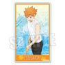 Acrylic Card Haikyu!! Shoyo Hinata Pool Cleaning Ver. (Anime Toy)