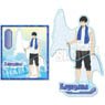 Acrylic Stand Haikyu!! Tobio Kageyama Pool Cleaning Ver. (Anime Toy)