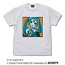 Hatsune Miku T-Shirt Suger Monaka Ver. White S (Anime Toy)