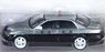 VERTEX Toyota Chaser JZX100 Black / White (Chase Car) (Diecast Car)