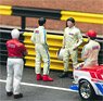 Figures Set Race Drivers Brock Racing Enterprises (ミニカー)