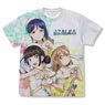 Love Live! Sunshine!! AZALEA Full Graphic T-Shirt White XL (Anime Toy)