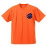 Martian Successor Nadesico: The Motion Picture - Prince of Darkness Nergal Heavy Industries Dry T-Shirt Orange S (Anime Toy)