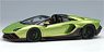 Lamborghini Aventador LP780-4 Ultimae Roadster 2021 (Dianthus Wheel) Verde Citea (Diecast Car)