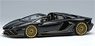 Lamborghini Aventador LP780-4 Ultimae Roadster 2021 (Dianthus Wheel) ブラック (ミニカー)