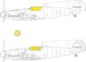 Masking Sheet for Bf109G-6 (for Border Model) (Plastic model)
