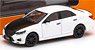Toyota Mark X - RHD White / Black Hood (Diecast Car)