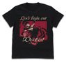 Date A Live IV So... Let`s Start Our War [Date], Shall We? T-Shirt Black S (Anime Toy)
