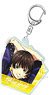 Blue Lock Wet Color Series Acrylic Key Ring Meguru Bachira (Anime Toy)