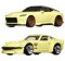 Hot Wheels Premium 2 Packs Nissan Z Proto / Nissan Fairlady Z (Toy)