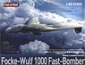 Focke-Wulf 1000 Fast-Bomber including SC500 (Plastic model)