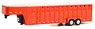 Hitch & Tow Trailers - 26-Foot Vertical Three Hole Gooseneck Livestock Trailer - Red (Diecast Car)