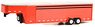 Hitch & Tow Trailers - 26-Foot Continuous Gooseneck Livestock Trailer - Red (Diecast Car)
