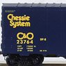 073 00 310 (N) 40` Standard Box Car, Single Door, Full Ladders, w/o Roofwalk Chesapeake & Ohio (R) RD# C&O 23764 (Model Train)