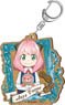 Spy x Family Vintage Series Wood Plate Key Ring Anya Forger C (Anime Toy)