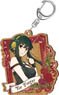 Spy x Family Vintage Series Wood Plate Key Ring Yor Forger (Anime Toy)