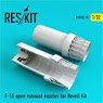 F-15 Open Exhaust Nozzles (for Revell) (Plastic model)