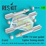 CATM-114 Laser Guided Captive Training Missiles (4 Pieces) (Plastic model)