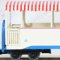 The Railway Collection Narrow Gauge 80 Seibu Yamaguchi Line Open Deck Coach Style Two Car Set (2-Car Set) (Model Train)
